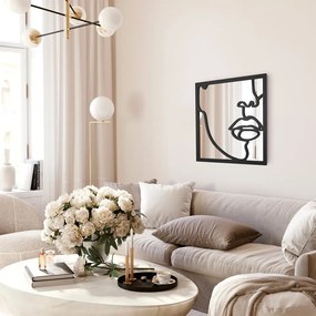 Fali tükör 50x50 cm Rosa – Styler