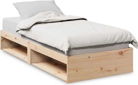 vidaXL tömör fenyőfa kanapéágy matrac nélkül 80 x 200 cm