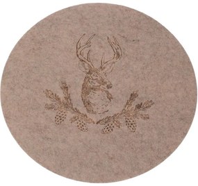 Veikko karácsonyi rénszarvasos tányéralátét 38 cm