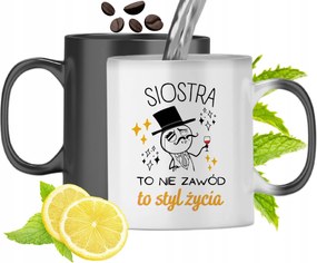 Mágikus Bögre Nővérnek Színváltó Nyomtatott Fényképpel