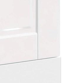 mosogatógép panel Porto&quot; Magasfényű fehér 45x1,5x67 cm Gépi fa&quot;