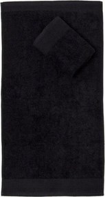 Pamut törölköző Aqua 50x100 cm fekete