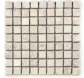 Márvány mozaik Garth, burkolat - krémszín