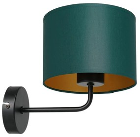 Luminex Fali lámpa ARDEN 1xE27/60W/230V zöld/arany LU3543