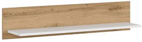 Polc 100 cm Vilgi 100 (fehér + wotan tölgy). 1064645