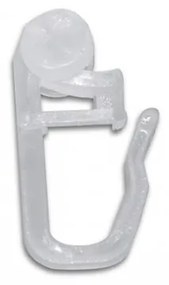 Görgős ráncszedő kampó mennyezeti sínes karnisokhoz