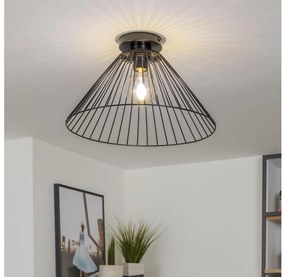 Brilagi - LED felületre szerelhető mennyezeti lámpa CERIA WIRE 1xE27/40W/230V Ø 45 cm fekete