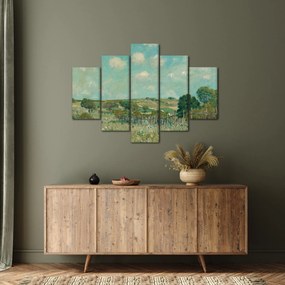 Kép - Alfred Sisley,  Meadow, reprodukciók (150x105 cm)