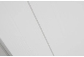Fehér borovi fenyő ruhásszekrény 111x202 cm Ties – WOOOD