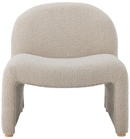 Krémszínű buklé fotel Neel – Bloomingville