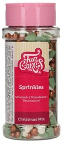FunCakes szórógyöngy, Karácsonyi mix, 55 g