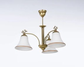 Függő lámpa klasszikus csillár Patina 223/3db