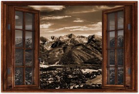 Poszterek 60x40 Tátra Lengyel hegyek Kilátás