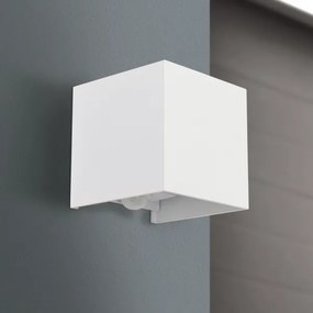 Orion AL 11-1314 - kültéri LED lámpa CUBE-S szenzorral, 13W, IP54, fehér