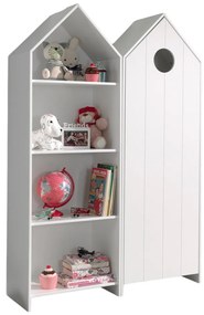 Fehér nyitott gyerek ruhásszekrény 115x171,5 cm CASAMI – Vipack