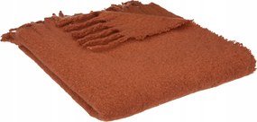 Kodi Rojtos Pléd Takaró terrakotta színben 130 x 180 cm