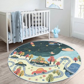 Gyerek szőnyeg ø 100 cm Comfort – Mila Home