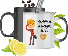 Mágikus Bögre Építésznek Színváltó Nyomtatott Fényképpel