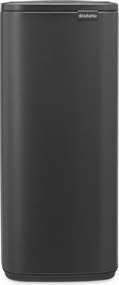 Sötétszürke acél érintésre nyíló szemetes 30 l Bo Touch – Brabantia
