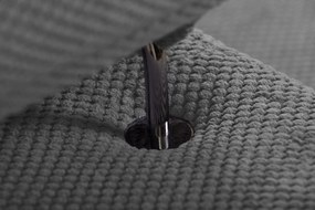 Bal oldali, ággyá alakítható sarokkanapé hullámrugókkal TORRE Piros