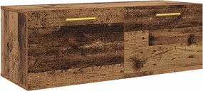 vidaXL Fali Szekrény Régi fa 100 x 36.5 x 35 cm Faanyag