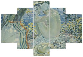 Kép - Frederick Carl Frieseke, On the Bank, reprodukciók (150x105 cm)