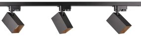 Spotlámpa sínrendszerhez SQUARE 3xGU10/10W/230V + 1 m sín rendszer