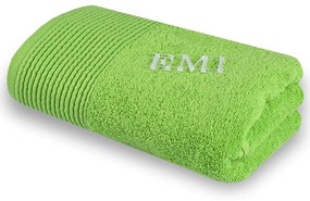 EMI Bella zöld pamut törölköző 50x90 cm