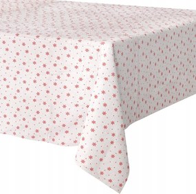 Abrosz Foltálló Karácsonyi Dekorációs Asztal Hópelyhekkel 180CM