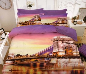 HÍD fotó ágynemű 140x200 cm 3 szett csomag Ágynemű mérete: 140x200 cm, A csomag tartalma: 3 Készletcsomagolás