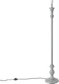 Klasszikus állólámpa szürke színben, búra nélkül - Classico