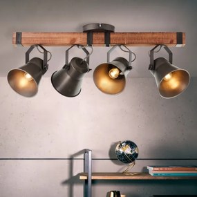 Brilliant&nbsp;- Spotlámpa DECCA 4xE27/10W/230V