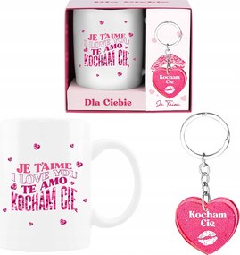 Bögre Kulcstartó Nőknek Ajándék Valentin Napra Születésnap Nőnap