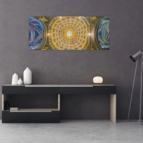 A Siena templom mennyezetének képe (120x50 cm)