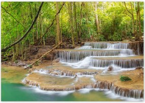 Poszterek 100x70 Tájkép Vízesés