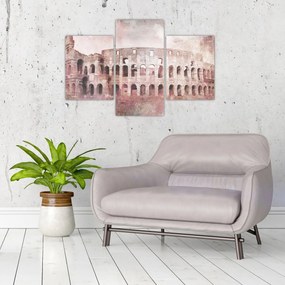 Kép - Vintage képeslap a városról N⁰2 (90x60 cm)