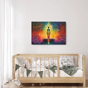 Kép - Nő és csakrák (90x60 cm)