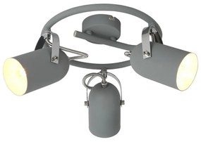 Spotlámpa GRAY 3xE14/40W/230V