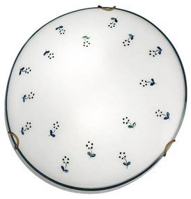 Kolarz 731.12.4.17 - Mennyezeti lámpa NONNA 2xE27/60W/230V átm. 40 cm kék