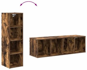 Függő szekrény Riga Füstölt tölgy 30 x 29,5 x 100 cm Faanyag