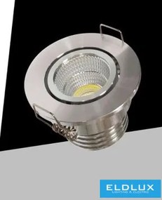 UNIVERSO Mini spot lámpatest 3w 6500k 270lm 30° IP20 Króm D52x40mm Kivágás:D45mm