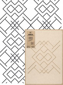 Festősablon Ismételhető Többször felhasználható 59x95cm Tapéta Geometrikus Vonalak