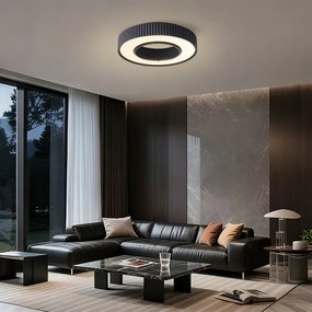 Brilagi - LED dimmelhető mennyezeti lámpa LUMIX LED/48W/230V 3000-6000K fekete, átmérő 50 cm + távirányító