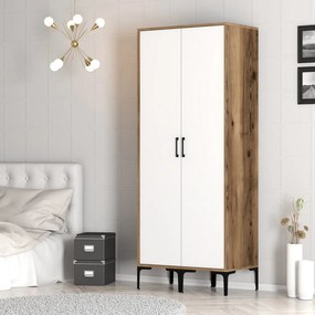 Kumsal SS - Walnut, White