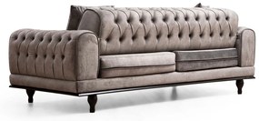 Design ágyazható kanapé Rococo 220 cm antracit