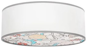 Gyerek mennyezeti lámpa KIDDY 2xE27/40W/230V fehér/bézs