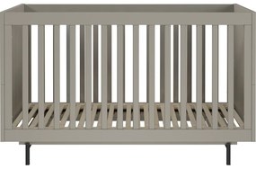 Szürke gyerekágy ágyráccsal 70x140 cm Tomino – Germania