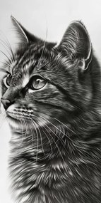 Poszter 50x100cm Macskalátás