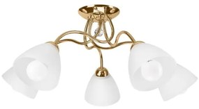 Csillár 5xE27/60W/230V arany