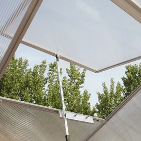 Kerti üvegház, polikarbonát, 190x253,5x219cm , KACEN TYP 3